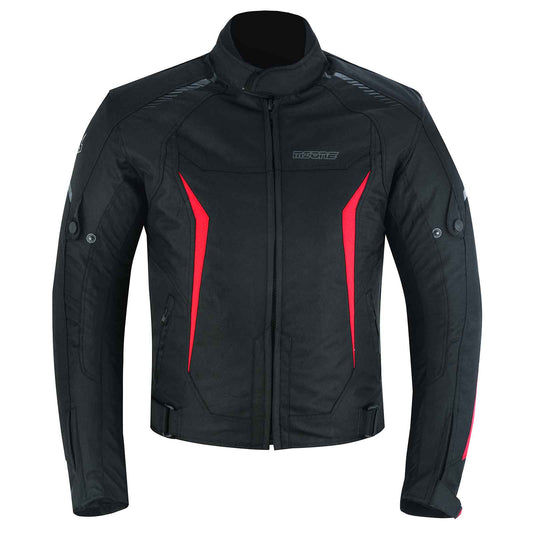 MZONE Sports Red Motorcycle Jacket – Durable Protective Riding Gear