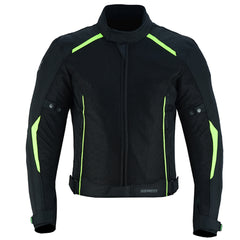 MZONE Ashton Flou Yellow Fluorescent Summer Jacket