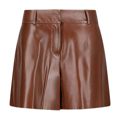 Women’s Genuine Leather Short Brown by REGALS LEATHER