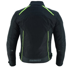 MZONE Ashton Flou Yellow Fluorescent Summer Jacket