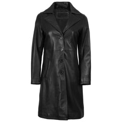 Leather Coats for Women – Genuine Lambskin Long Leather Jacket | Premium Quality