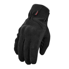 Guantes de Invierno FISA Targo Negros – Guantes de Moto Impermeables con Aislamiento para Clima Frío