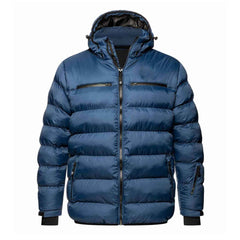 Regals Leather Best-Selling Hooded Canvas Bubble Puffer Jacket for Men – Wholesale Customizable Winter Jacket