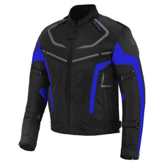 MZONE Valeco Blue Riding Jacket – Pro-Level CE Safety & Dynamic Comfort Design