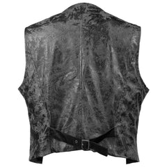 Best Quality Comfortable Men's Faux Leather Cowboy Waist Coat Vest