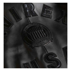 Best Seller Men’s Iconic Avirex Leather Jacket Black American Flight Jacket