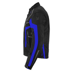 MZONE Valeco Blue Riding Jacket – Pro-Level CE Safety & Dynamic Comfort Design
