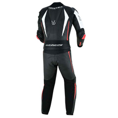MZONE Imola 2-Piece Racing Suit – Premium Cowhide Leather Motorcycle Gear, CE Protection, High-Performance Biker Suit