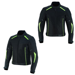 MZONE Ashton Flou Yellow Fluorescent Summer Jacket