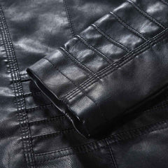 Tanming Women’s Faux Leather Jacket with Removable Hood – Stylish PU Moto Biker Coat for Fall & Winter