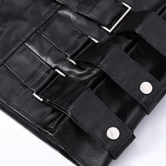 Best Design Men`s Biker Motorcycle Faux Leather Vest Comfortable Sleeveless Men's Leather Vest