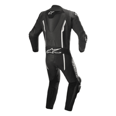 Alpinestars Leather Moto Suit with CE Armors – Aerodynamic Motorcycle Racing Wear for Riders