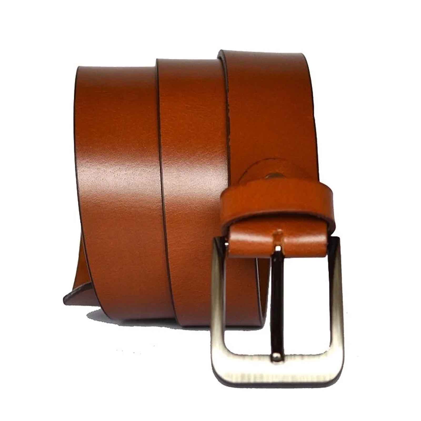 Men’s Light Brown Genuine Leather Belt