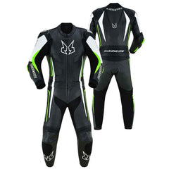 MZONE Imola 2PC Leather Motorcycle Suit – Pro Racing-Grade Safety Gear for Maximum Performance & Protection