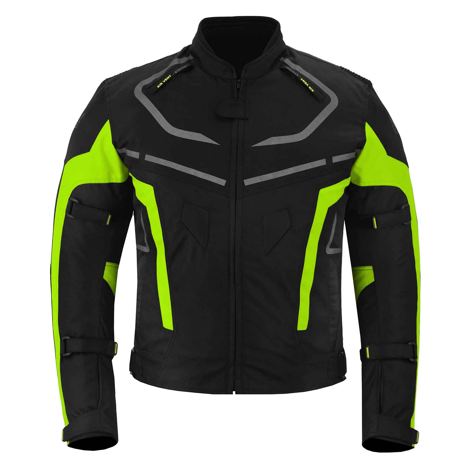 MZONE Valeco Green Jacket – Premium Motorcycle Gear with CE Protection