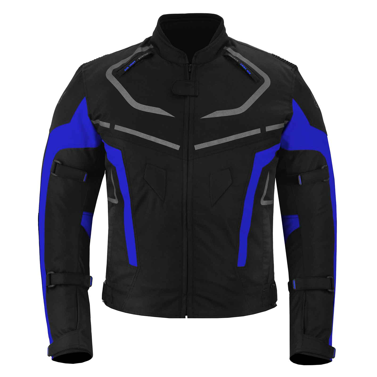 MZONE Valeco Blue Riding Jacket – Pro-Level CE Safety & Dynamic Comfort Design