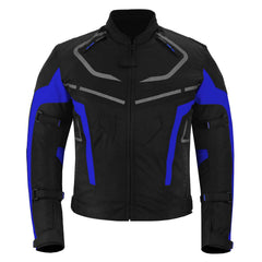 MZONE Valeco Blue Riding Jacket – Pro-Level CE Safety & Dynamic Comfort Design