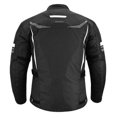 MZONE Nekma Gray & White Jacket – Versatile Streetwear with Premium Comfort