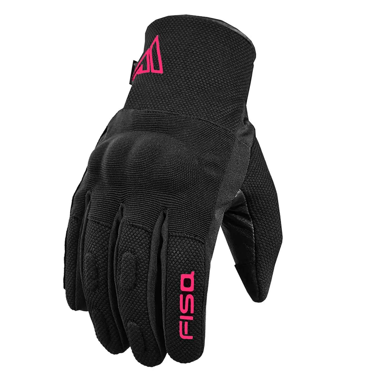 FISA Atom Lady Winter Gloves Pink – Waterproof Insulated Women’s Motorcycle Riding Gloves