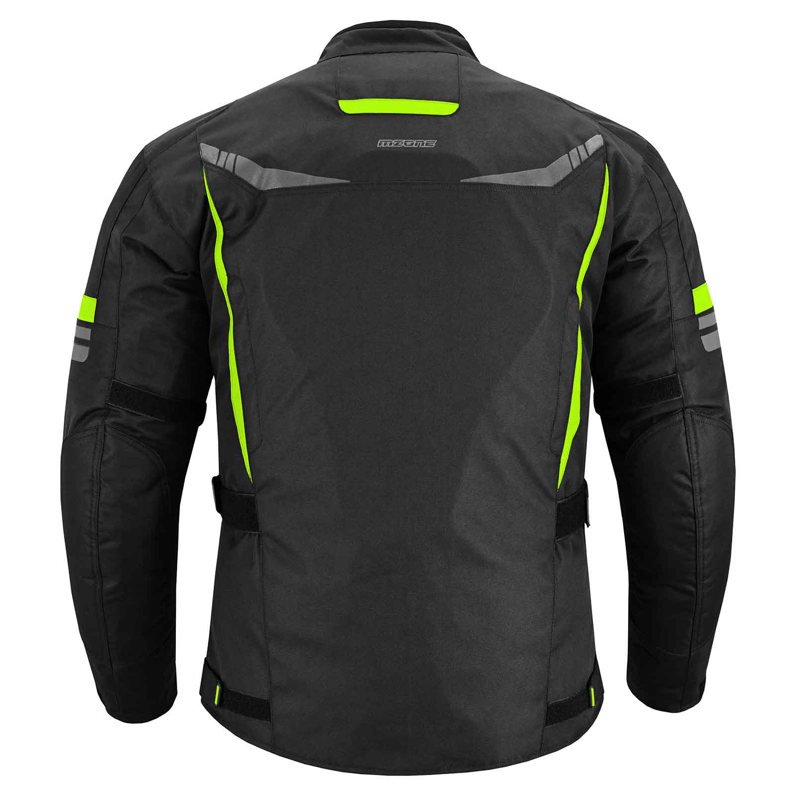 MZONE Nekma Flou Yellow Fluorescent Jacket – Waterproof Motorcycle Jacket