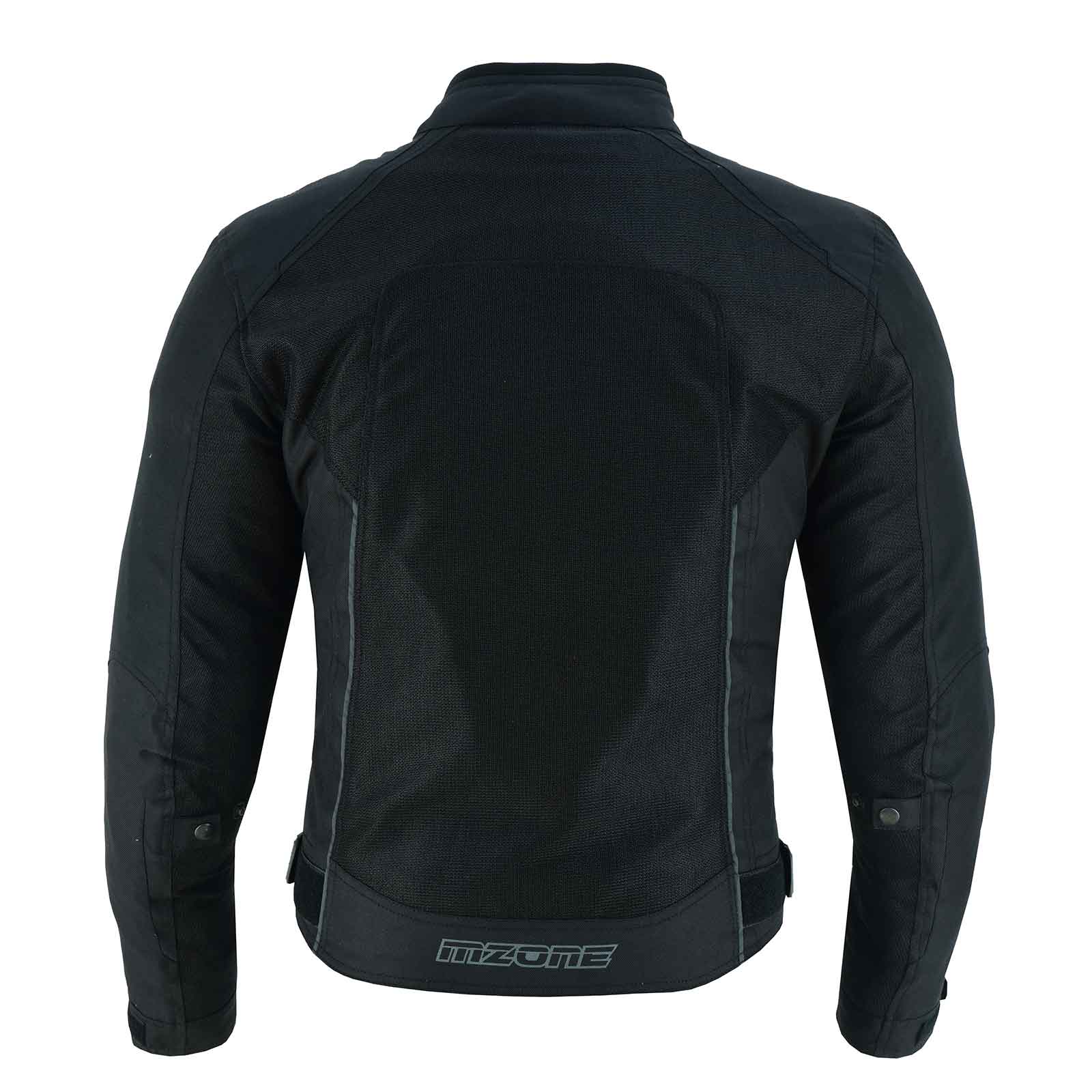 MZONE Ashton Black Summer Jacket / Protection & Waterproof
