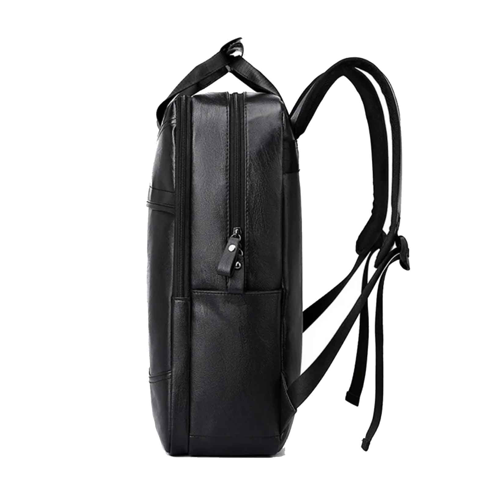 Best Quality Large Capacity Men's Fashion Leather Travel Backpack