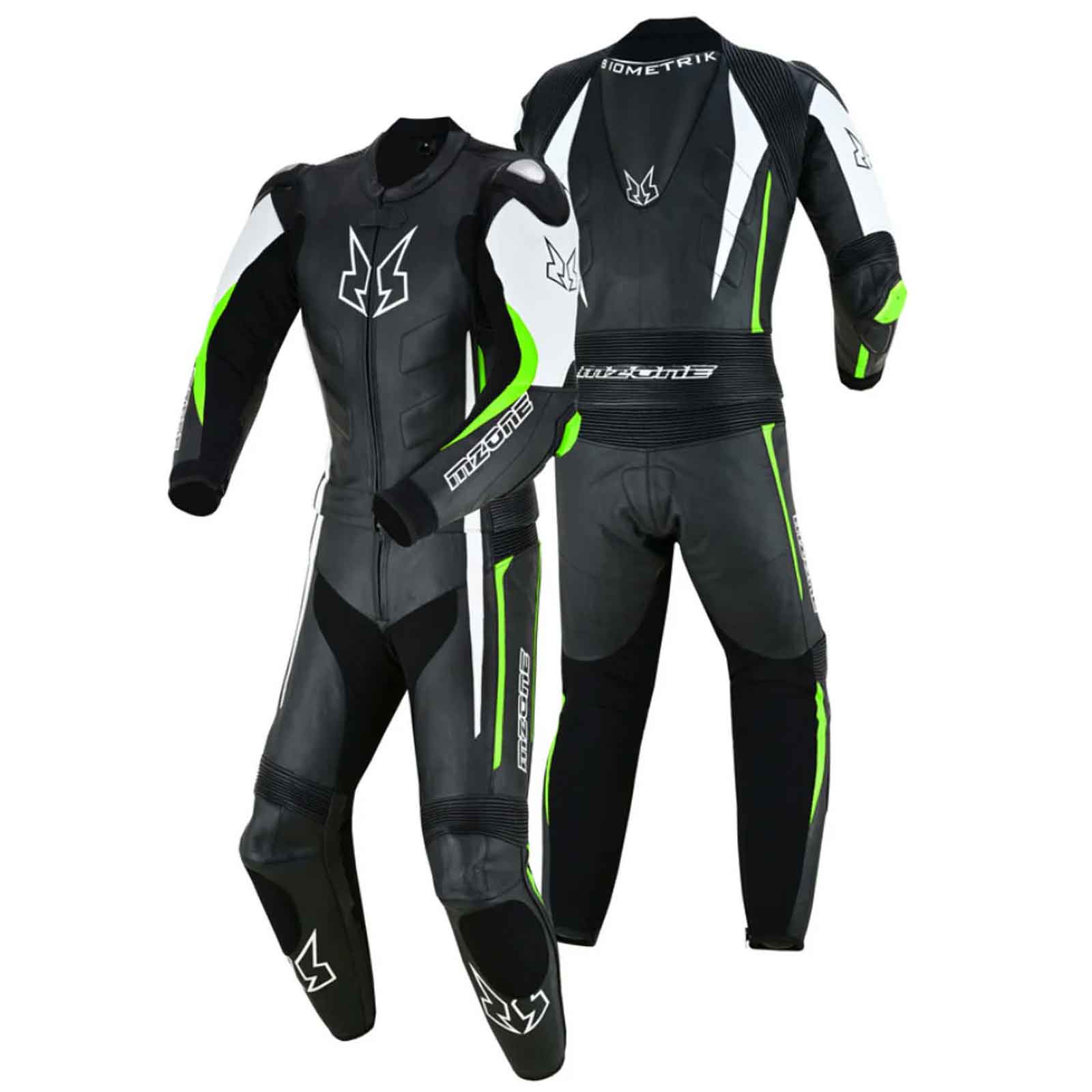MZONE Imola 2PC Leather Motorcycle Suit – Pro Racing-Grade Safety Gear for Maximum Performance & Protection