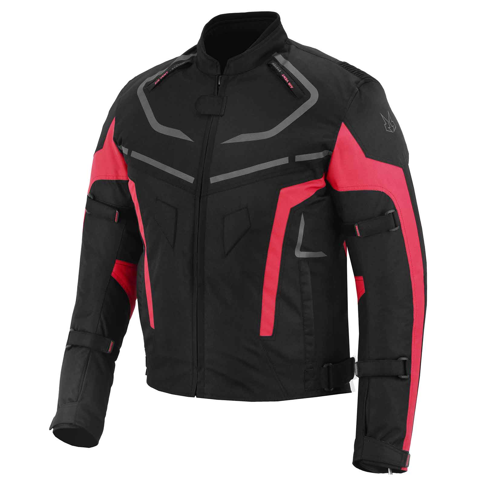 MZONE Valeco Red Jacket – Premium Motorcycle Gear with CE Protection