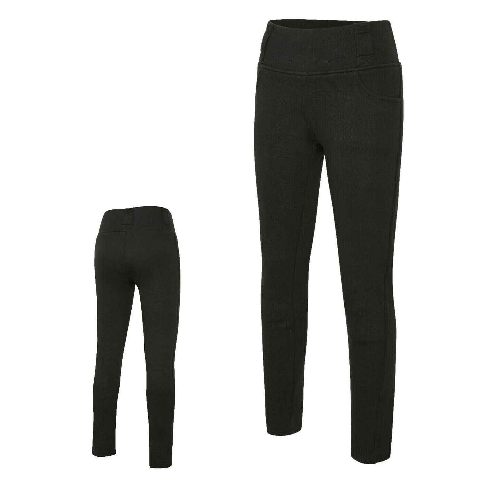 Regals Leather Ladies Kevlar Lined Motorcycle Leggings – Protective Riding Pants
