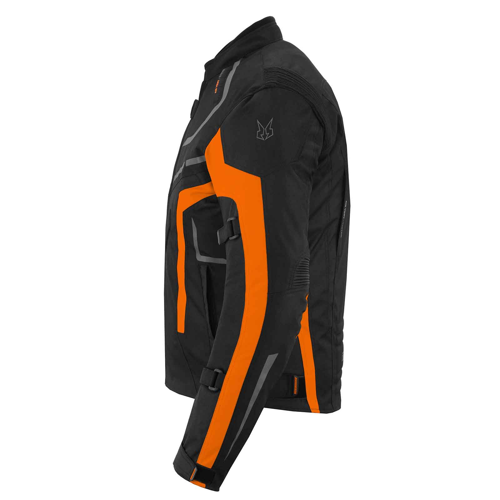 MZONE Valeco Orange Biker Jacket – Advanced CE Protection & Pro Rider Fit