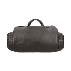 Men’s Genuine Leather Gym Bag – Premium Duffel Bag for Travel, Overnight & Weekend Trips