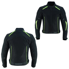 MZONE Ashton Flou Yellow Fluorescent Summer Jacket