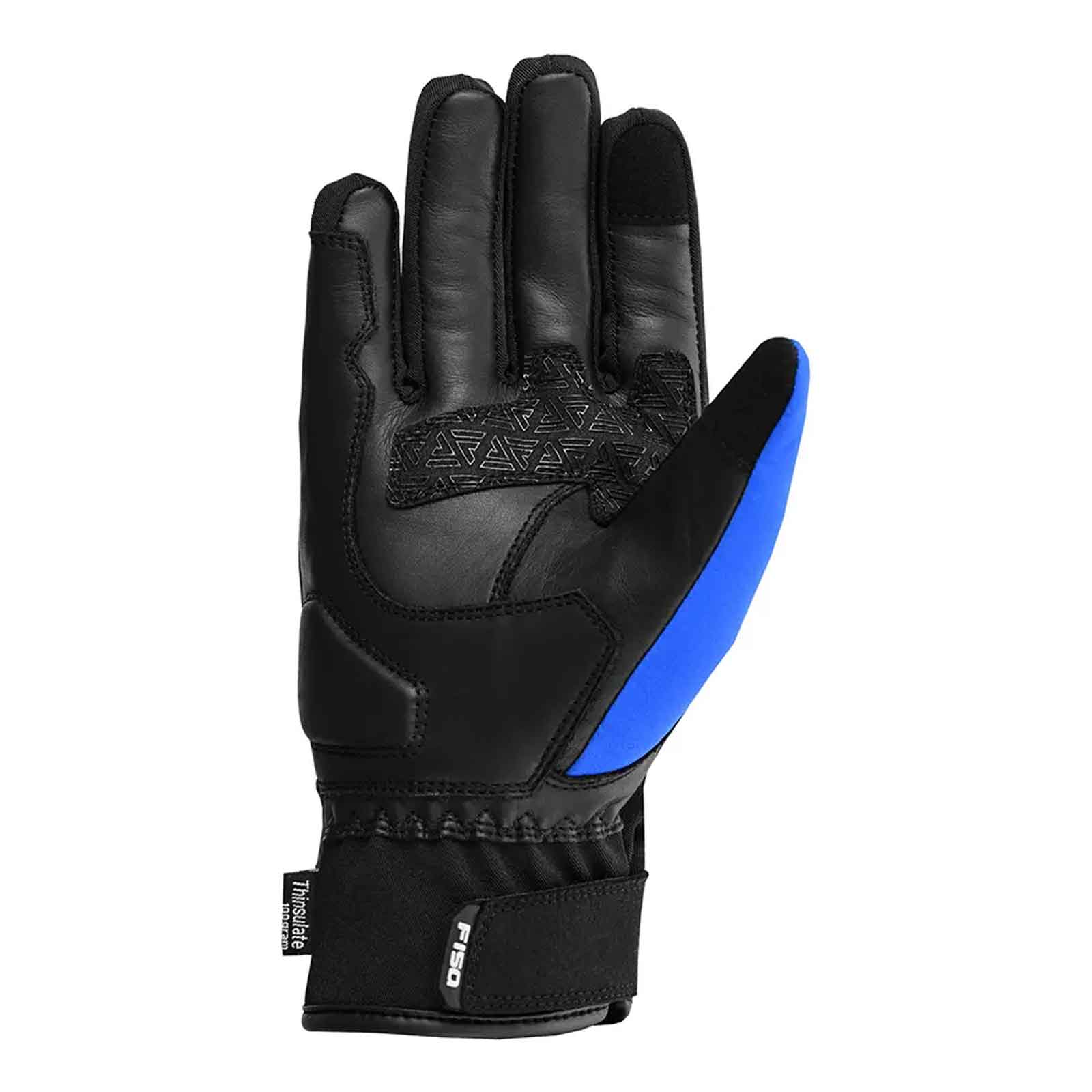 Guantes de invierno FISA Dirt azules – Guantes aislantes e impermeables para motociclistas