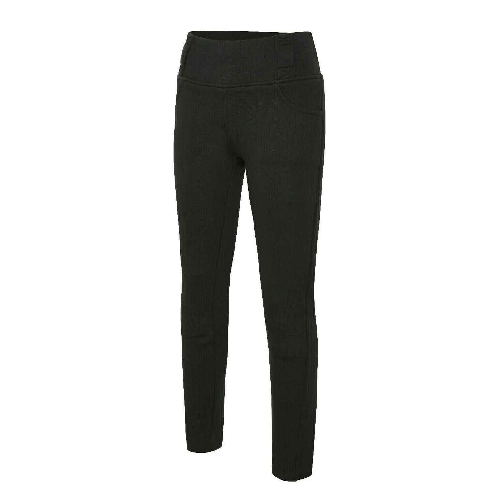 Regals Leather Ladies Kevlar Lined Motorcycle Leggings – Protective Riding Pants