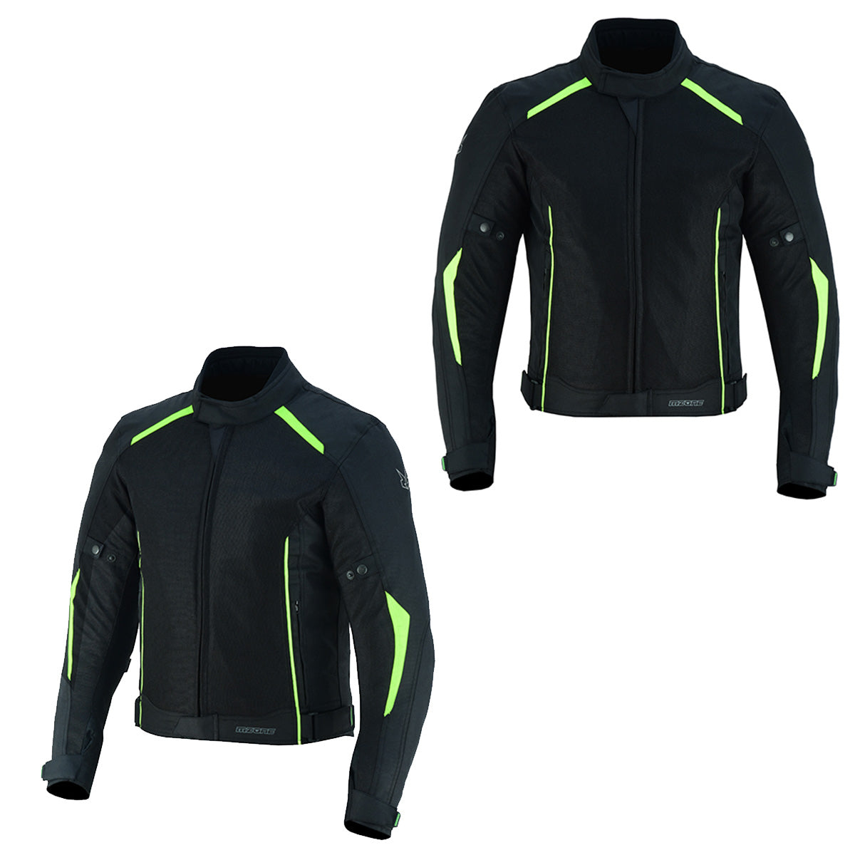 MZONE Ashton Flou Yellow Fluorescent Summer Jacket