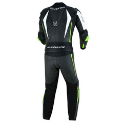 MZONE Imola 2PC Leather Motorcycle Suit – Pro Racing-Grade Safety Gear for Maximum Performance & Protection
