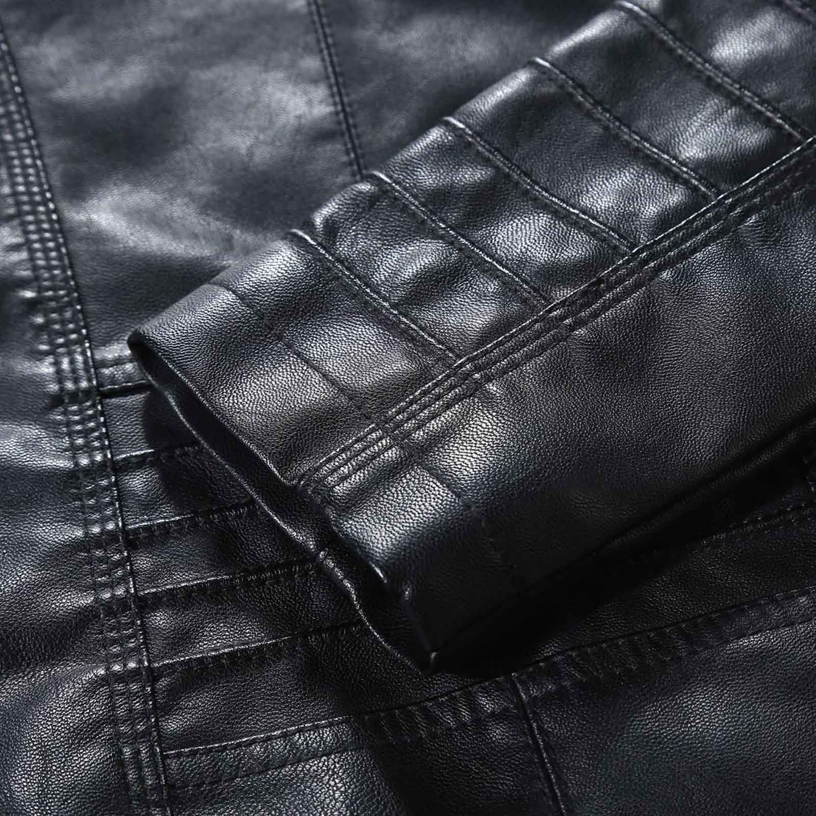 Tanming Women’s Faux Leather Jacket with Removable Hood – Stylish PU Moto Biker Coat for Fall & Winter