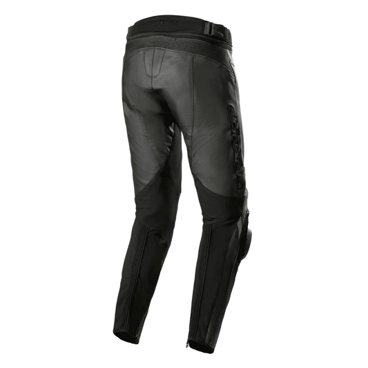 Pantalones de Cuero para Motocicleta Alpinestars Missile V3 Negros – Pantalones de Motorista de Carreras con Protección CE