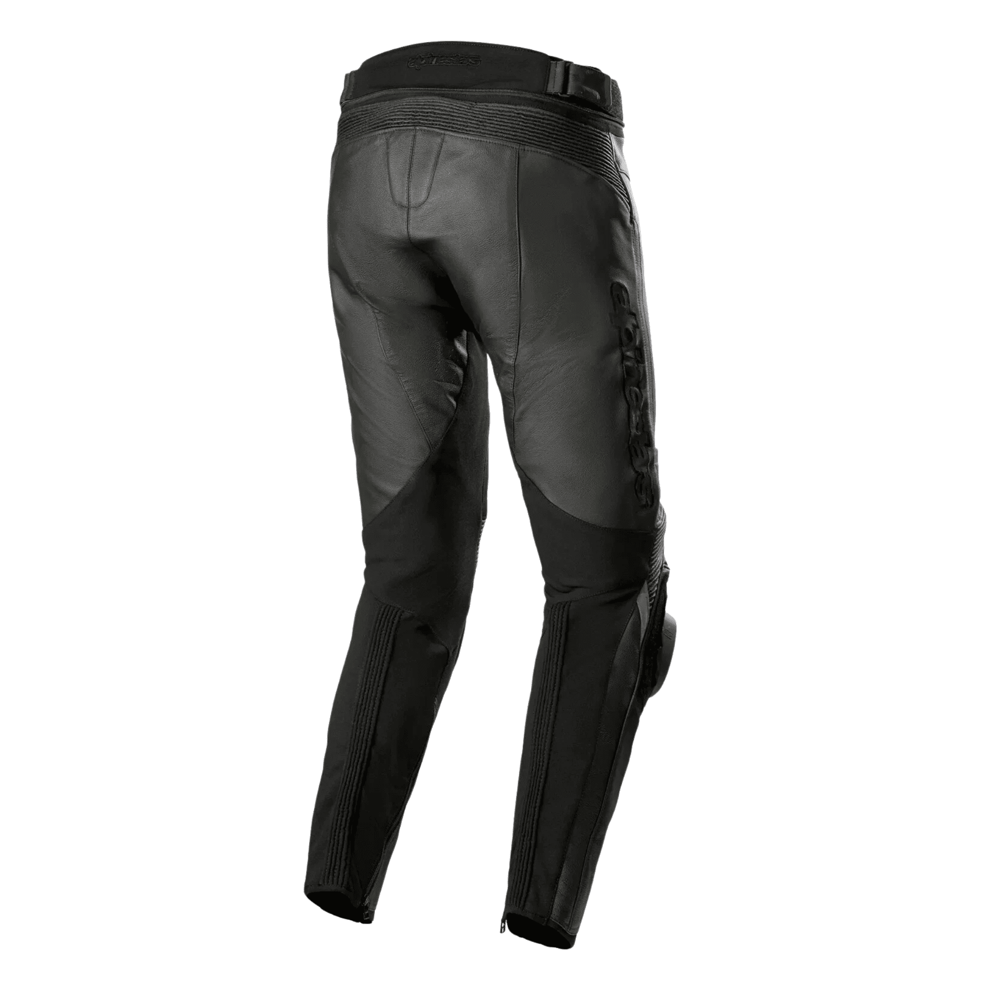 Pantalones de motociclismo Alpinestars Missile V3 blancos – Pantalones de cuero protectores con certificación CE para motociclista